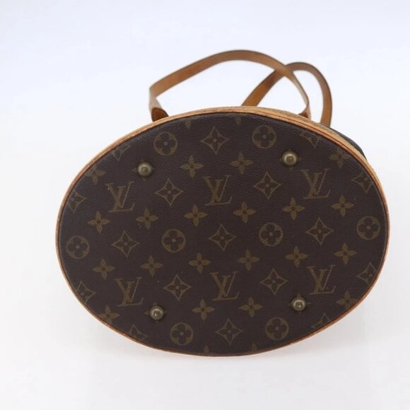 LOUIS VUITTON Monogram Bucket GM Shoulder Bag M42236 LV Auth 152768 - Picture 6 of 16